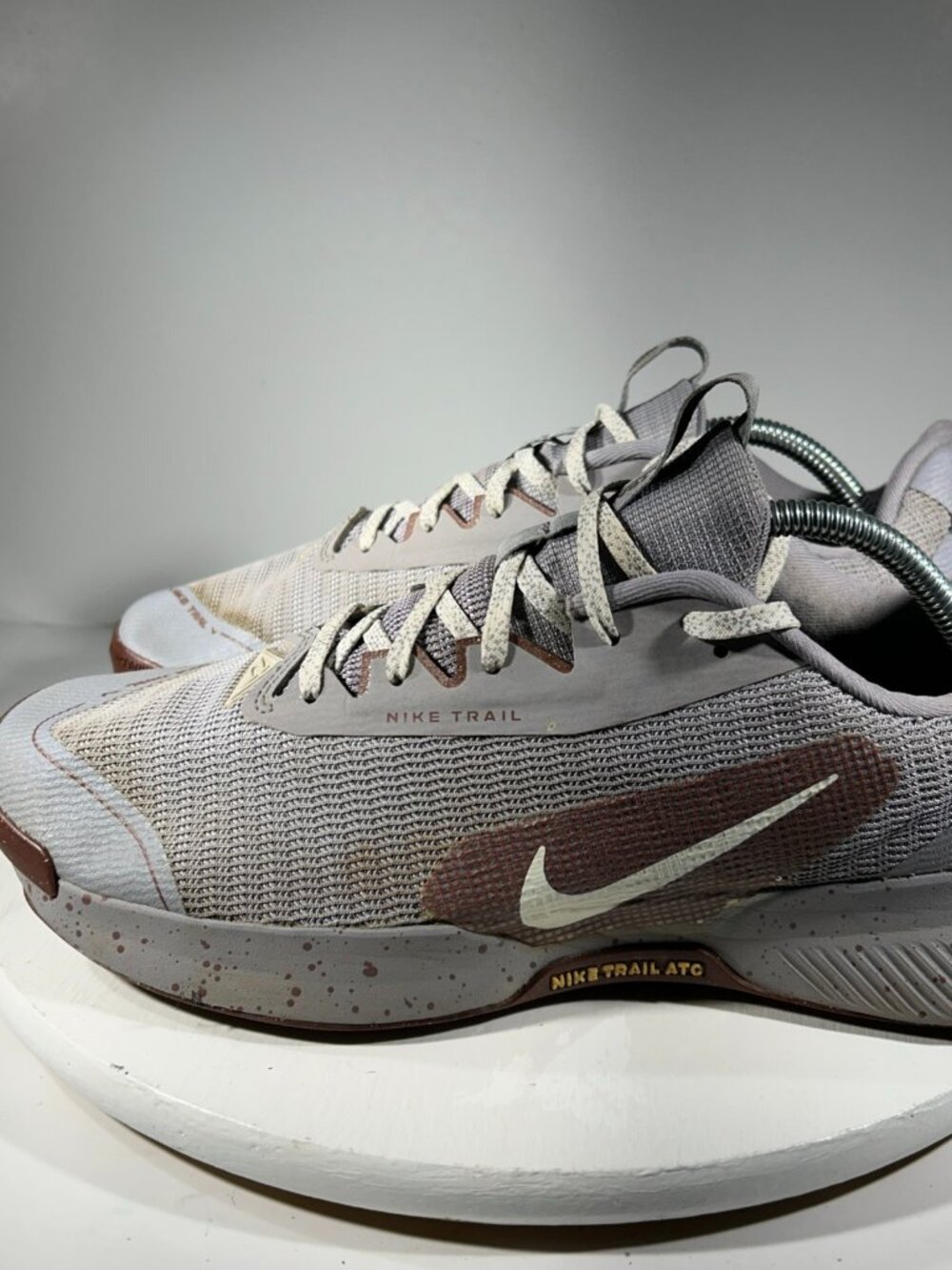 Nike Juniper Trail ATC 3 Running Shoes Mens 10.5 Gray Hiking Sneakers FQ0904-004